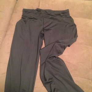 Black workout pants