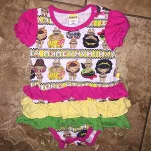 Hara Juku Mini Ruffled Outfit 18Months