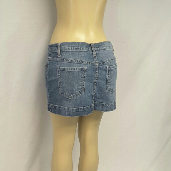 Denim Mini Skirt, size 13 - Picture 4 of 7