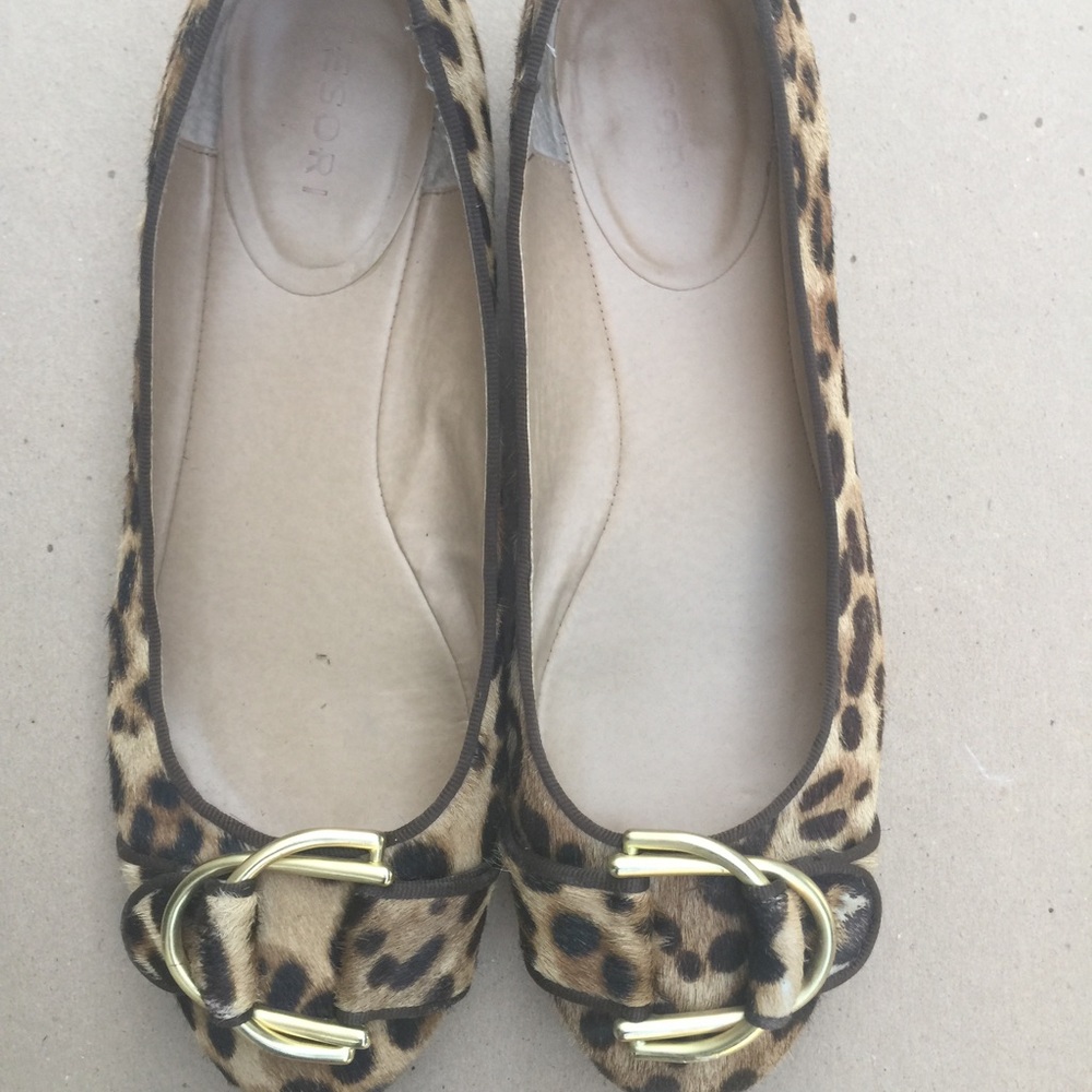 💋💋CLEARANCE💋💋Baby doll leopard print shoes