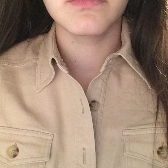 Tan Jacket Dress - Picture 3 of 3