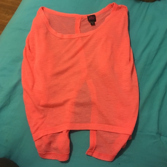 Bebe pink flowy shirt