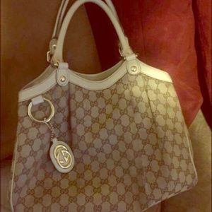 Gucci canvas tote