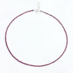 Garnet Choker Necklace