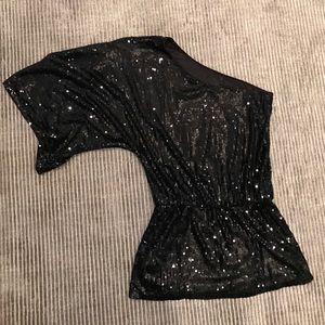 Black Sequence Mini dress