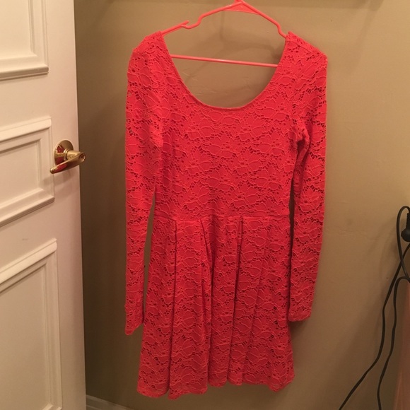 Free People scoop neck print dress