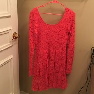 Free People scoop neck print dress