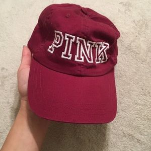 PINK maroon Cap