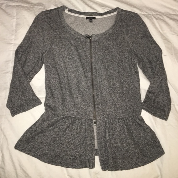 Express Grey Blouse