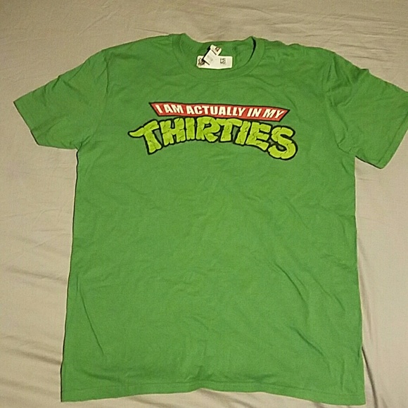 TMNT Parody I'm in my 30s T-shirt Mens Large