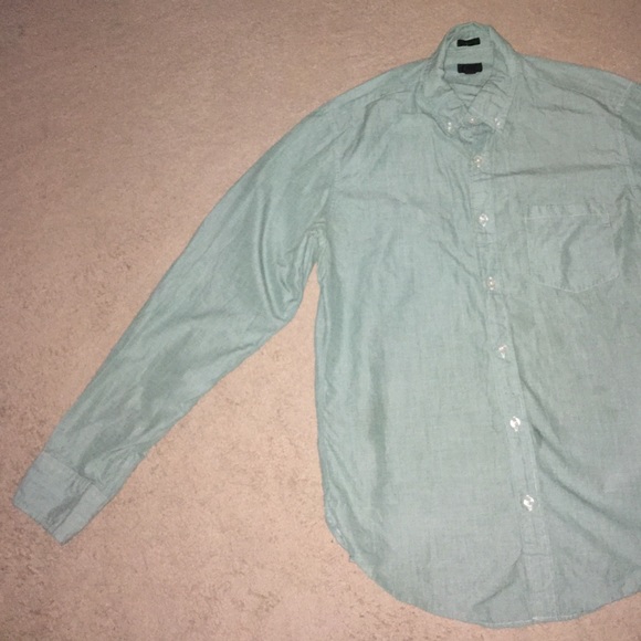 PROM J.CREW MEN'S SLIM FIT BUTTON DOWN SHIRT. M - Picture 2 of 5