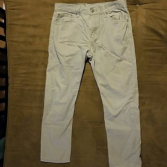 Levi's 508 32x29 Frost Gray Slim