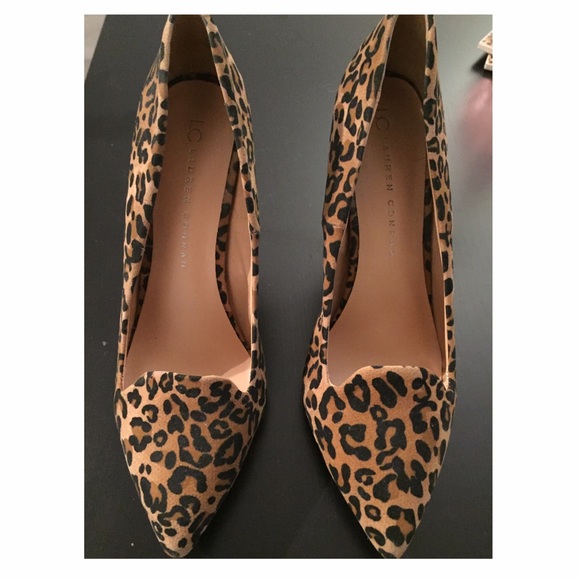Lauren Conrad Leopard Print Pumps