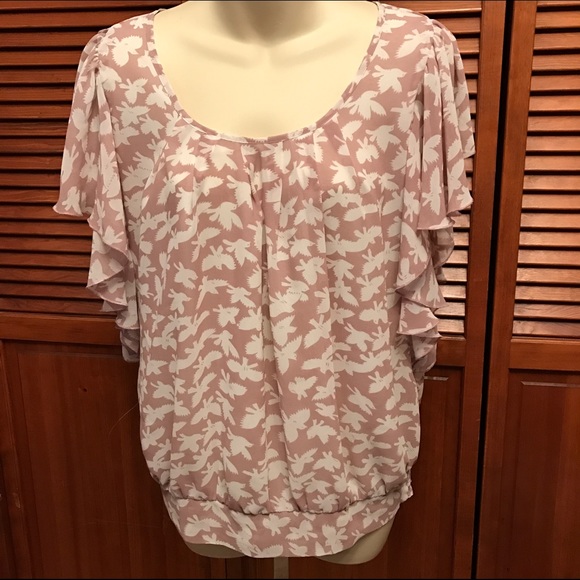 David Rainn Tops - Daniel Rainn Flutter Top