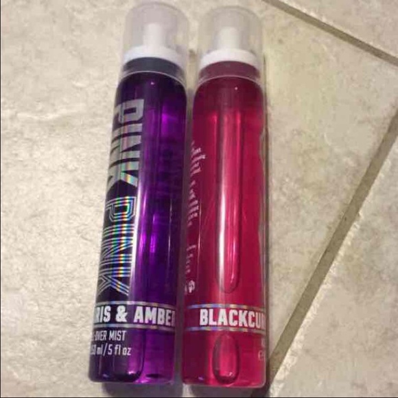 3 PINK body mists