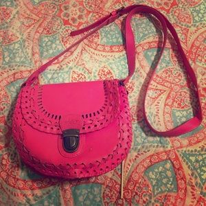 Crochet Aeropostale Handbag (Pink)