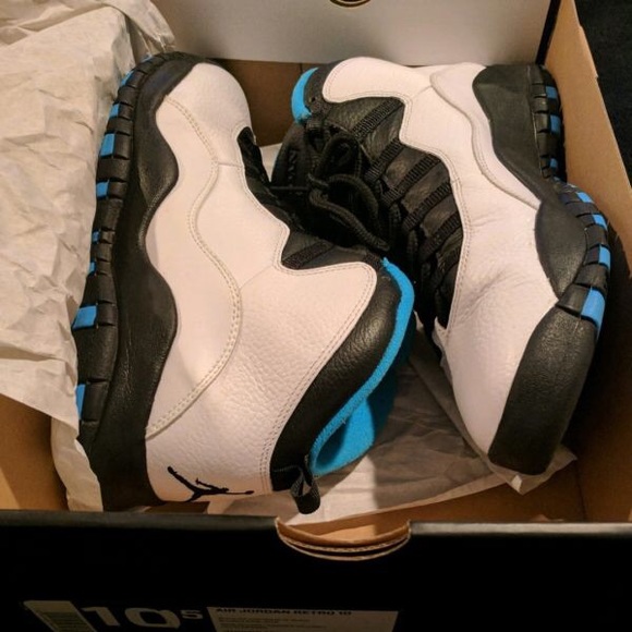 Jordan retro 10 powder blue