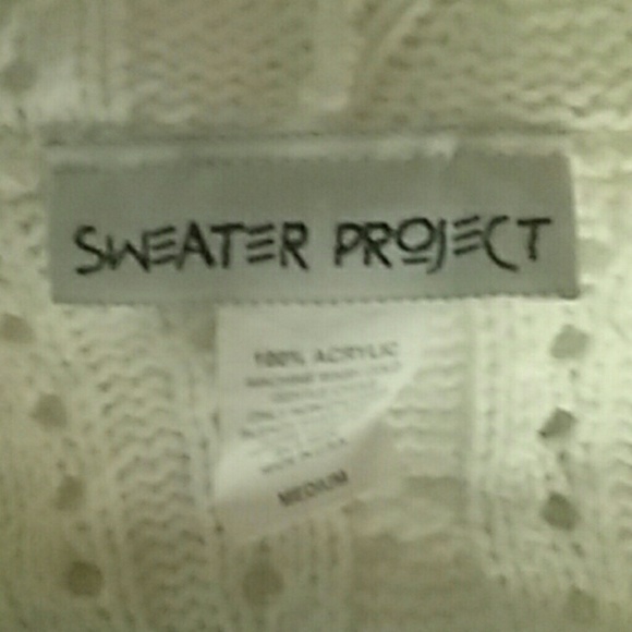 Cute Sweater Project knit hoodie - Picture 3 of 3