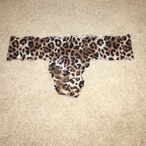VS PINK Allover Lace Thong