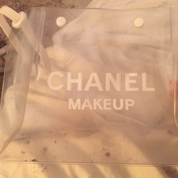 Chanel makeup bag