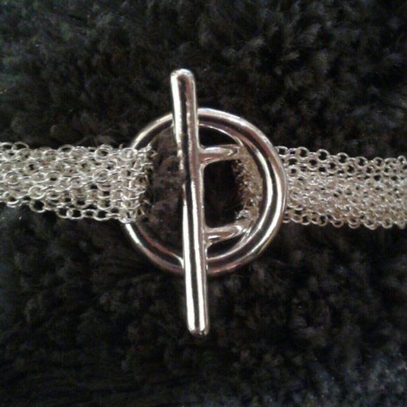 **DONATED** Multi Strand Silver Plated Necklace - Picture 3 of 4