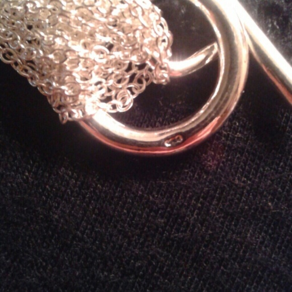 **DONATED** Multi Strand Silver Plated Necklace - Picture 4 of 4