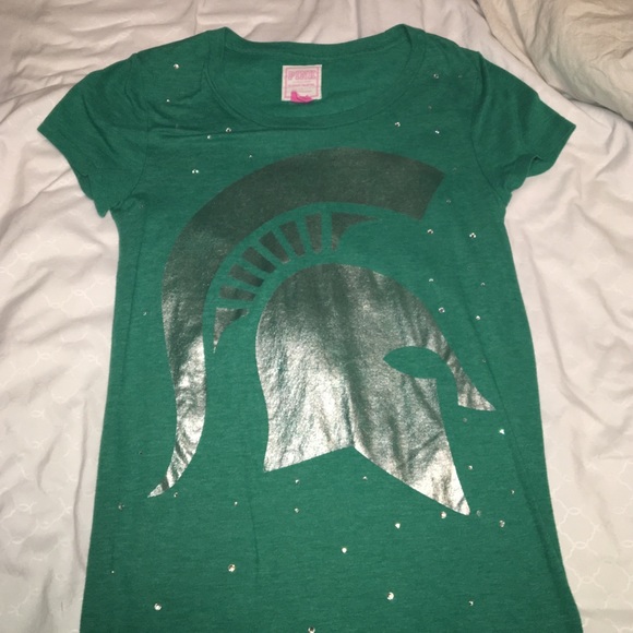 Victoria's Secret PINK MSU tshirt