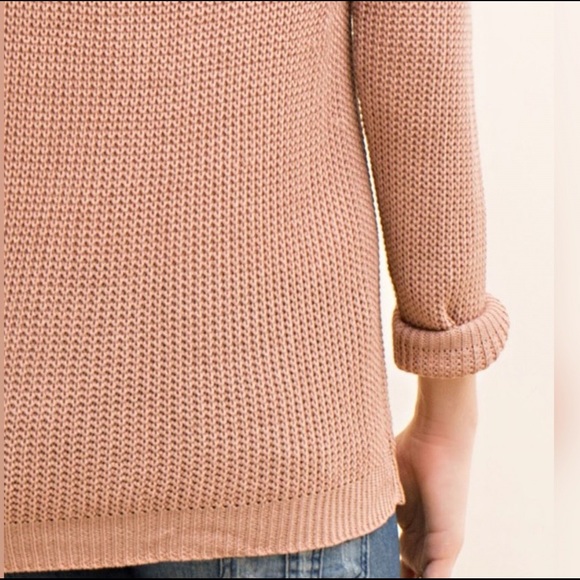 TOFFEE LACE UP SWEATER - Picture 3 of 4