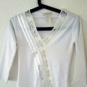 Roberto Cavalli white Top
