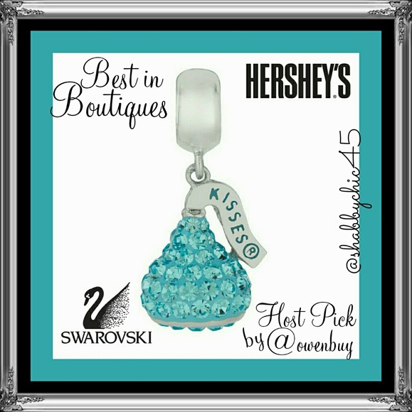 Swarovski Jewelry - Hershey's Kiss Swarovski Charm-Now Available Swarovski Jewelry - Hershey's Kiss Swarovski Charm-Now Available