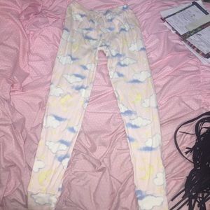 Heavenly cloud , moon n star pajama bottom so cute