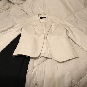 The Limited White Blazer