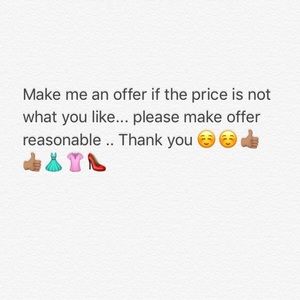 ❣️Make me a reasonable offer❣️