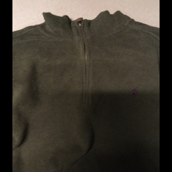 Ralph Lauren Men's Quarter Zip Sweater. - Picture 2 of 4