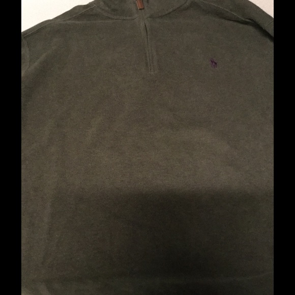 Ralph Lauren Men's Quarter Zip Sweater. - Picture 4 of 4