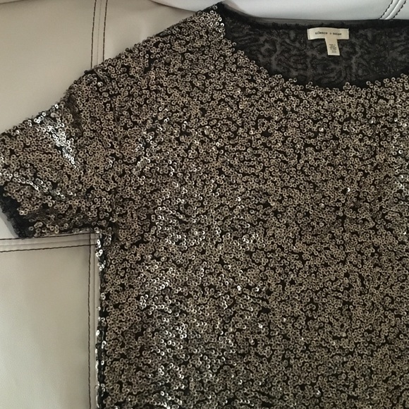 silence + noise (urban outfitters) sequined top
