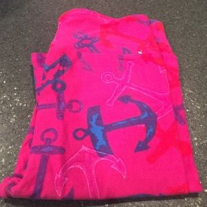 Lularoe Anchor Leggings TC