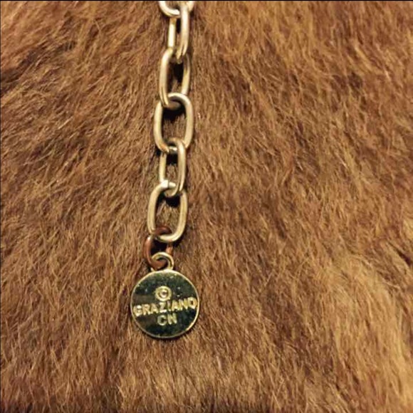 Sale! Unique Three tone gold & brown necklace - Picture 4 of 9