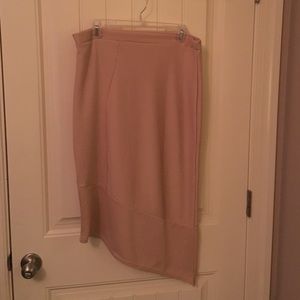 ribbed skirt