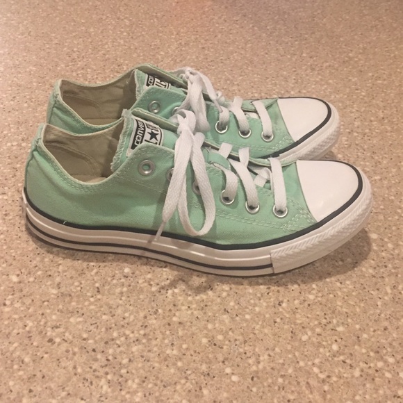 Mint Green Womens Converse