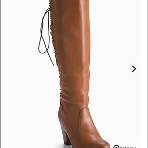 Lace up back heel boots ❤️️🎉😊