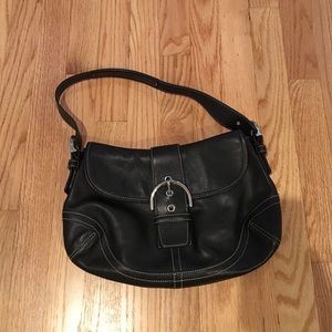 Coach black purse