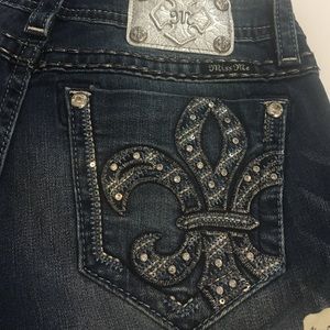 Nwt Miss Me Distressed Bootcut Jeans