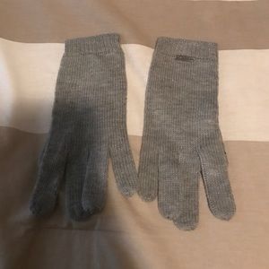Calvin Klein gloves and scarf