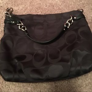 Coach black purse