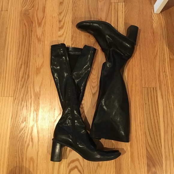 Franco sarto black boots