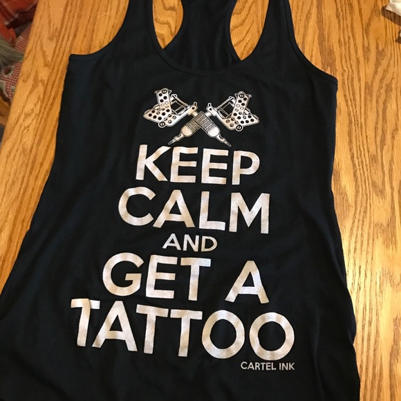 Tattoo tank 🎀 EUC