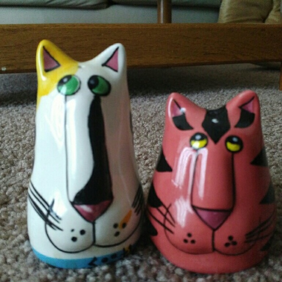 Cat Salt and pepper shakers