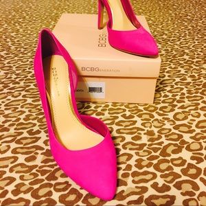 BCBG Magenta Heels