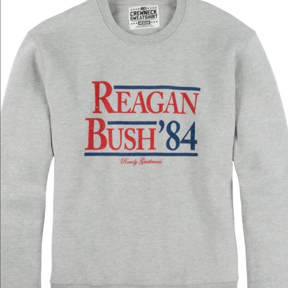 reagan bush crewneck rowdy gentleman